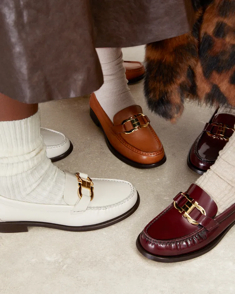 FERRAGAMO女士樂福鞋。品牌提供