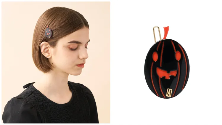 小南瓜豆扣夾，2400元。品牌提供