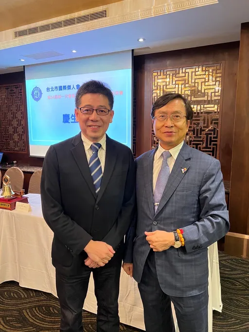 傑人會新會長允擴推公益活動顧弱勢 邀謝立功談吸引人才之道