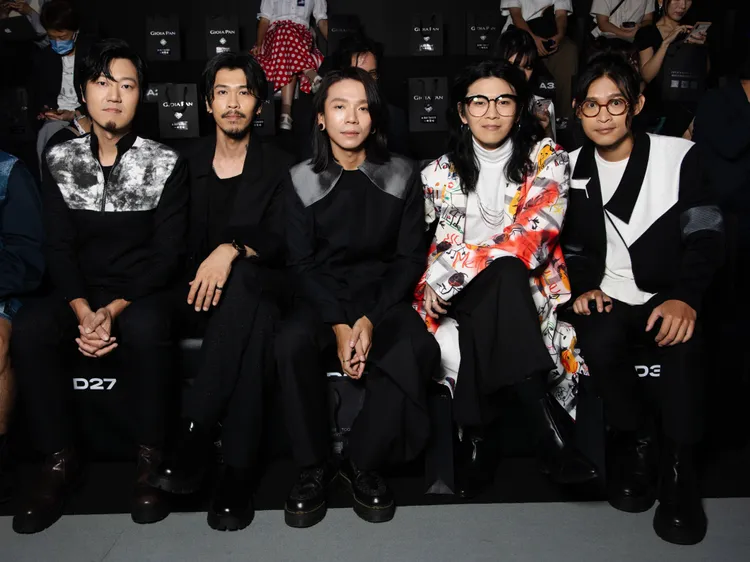 金曲樂團麋先生到場觀秀。品牌提供