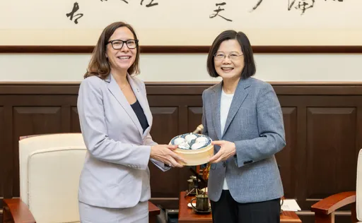羅森柏格3度訪台 蔡英文親接見:台美是彼此堅實的夥伴
