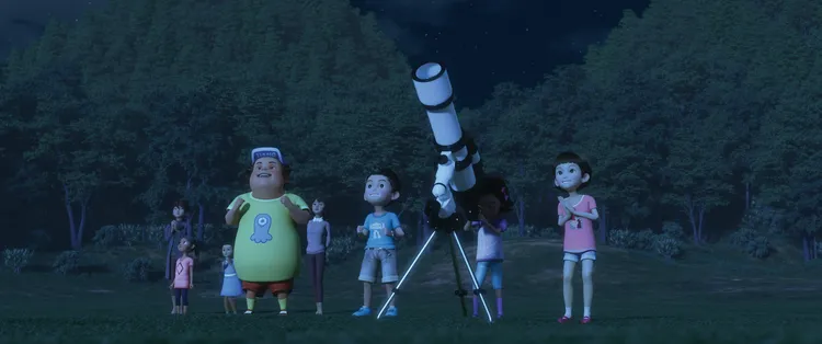 《劇場版 衝鋒戰士：搶救月球大作戰》11月3日在台上映。華藝娛樂提供