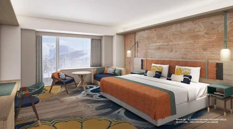 Kiroro Grand 本館設有多元房型，為大型家族提供更多住房選擇。業者提供