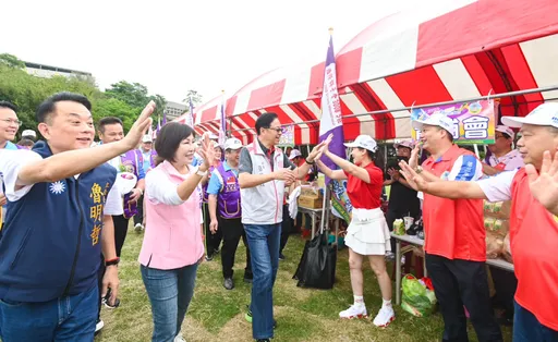 國際獅子會300B5區趣味運動會 張善政到場感謝獅友們長期熱心公益