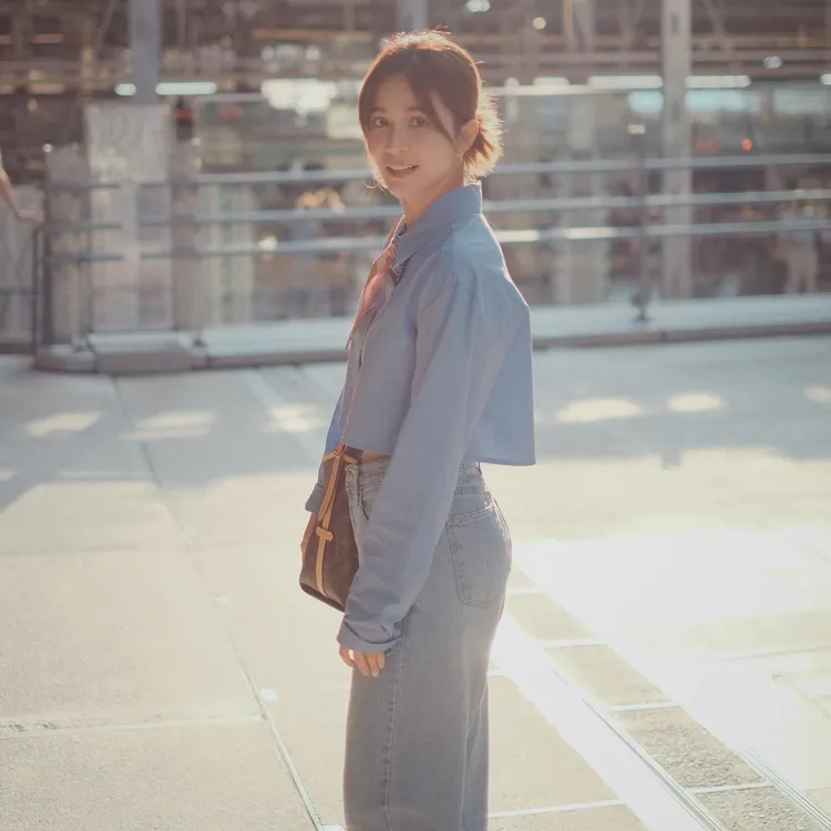 老公視角下的吳怡霈。翻攝吳怡霈臉書