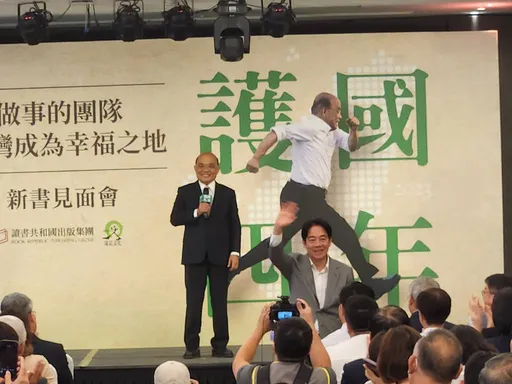 苏贞昌提赖清德谯蓝委「X的」影片 笑亏:原来他也会骂人
