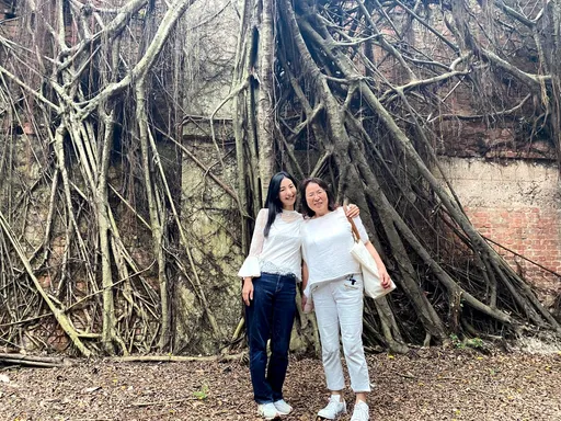 大久保麻梨子台南朝聖　帶媽媽直奔看「陳嘉玲」