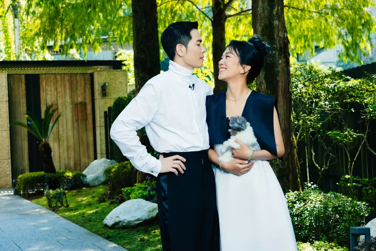 蕭敬騰老婆Summer感情甜到出蜜。喜鵲娛樂提供