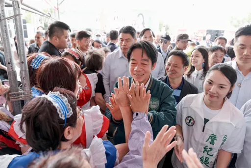 輔選行程滿滿「新竹跑到淡水」 賴清德不忘批民眾黨納中國配偶做不分區