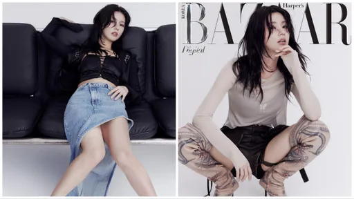 (G)I-DLE薇娟短裙斜切到腿根　人间JIMMY CHOO改走狂野路线