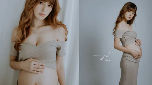 三寶媽林舒語圓公主夢 卸貨前夕全家幸福入鏡