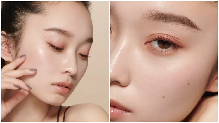 艾杜紗打造的「美拉德妝容」，眼妝帶有高級混血感。品牌提供