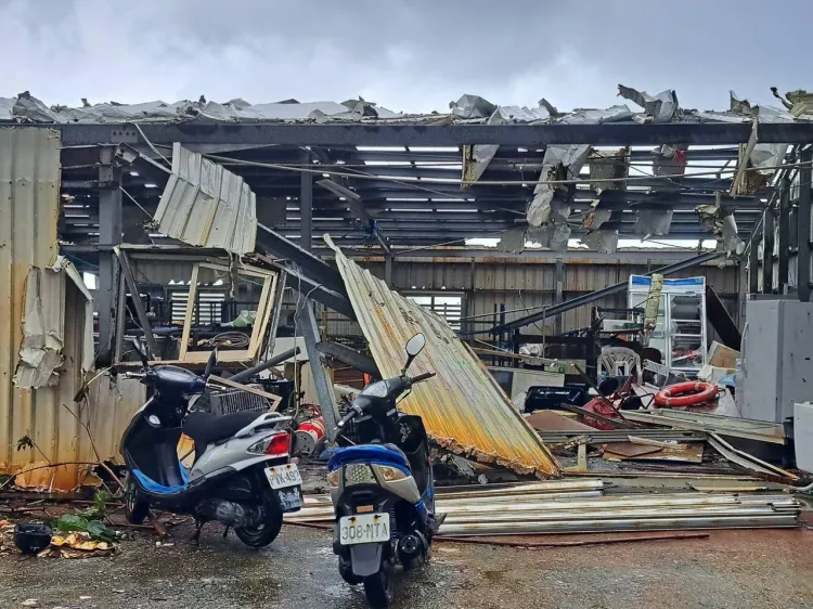 蘭嶼房子垮了！沐洋的家拍攝