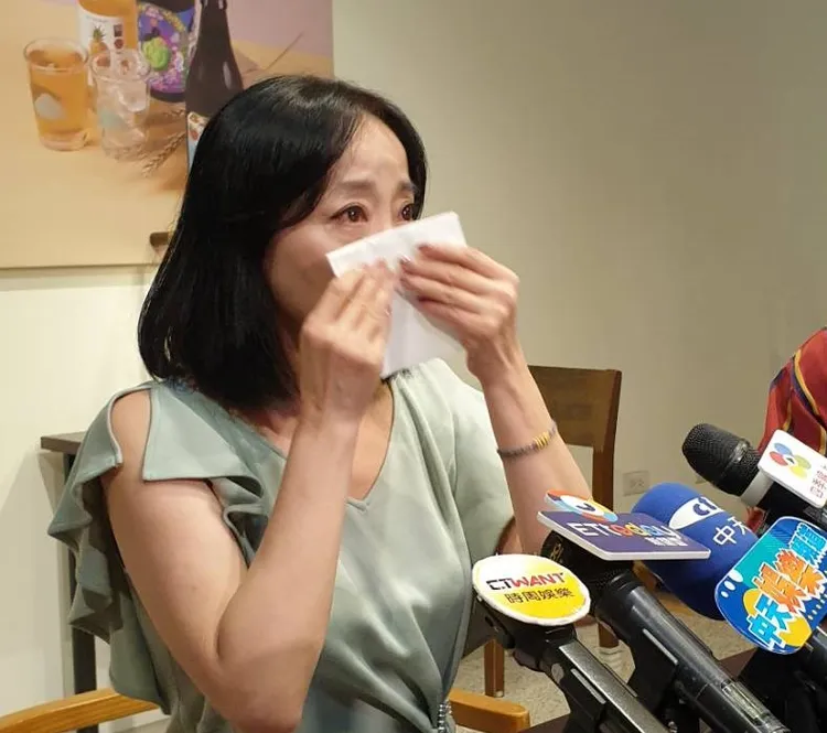 范瑞君談及《額外旅程》的角色，同感落淚。張瑞振攝