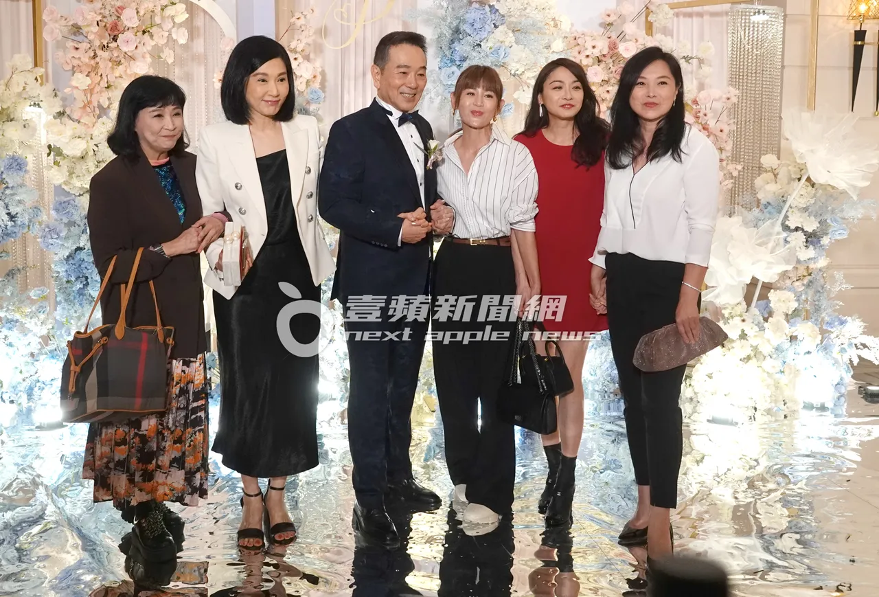 喜宴現場眾星雲集,可見張晨光的好人緣。特勤中心攝