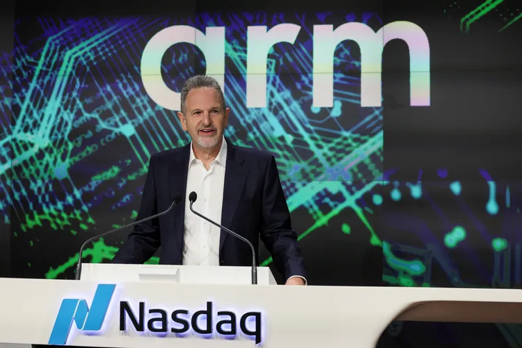 安謀執行長哈斯。路透社