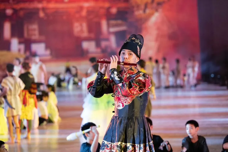 彩排畫面。市府提供