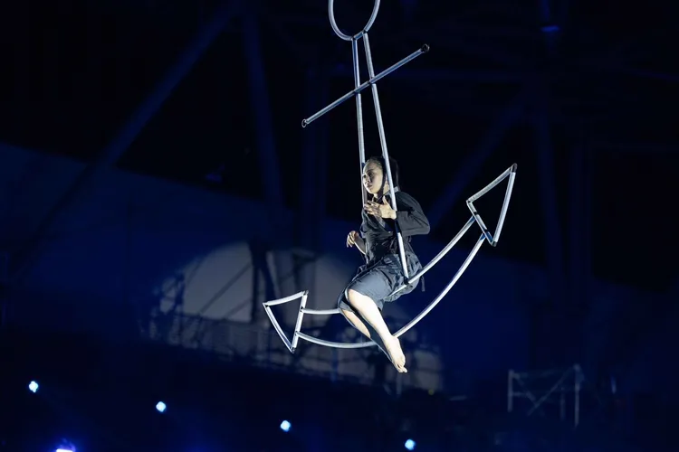 彩排畫面。市府提供