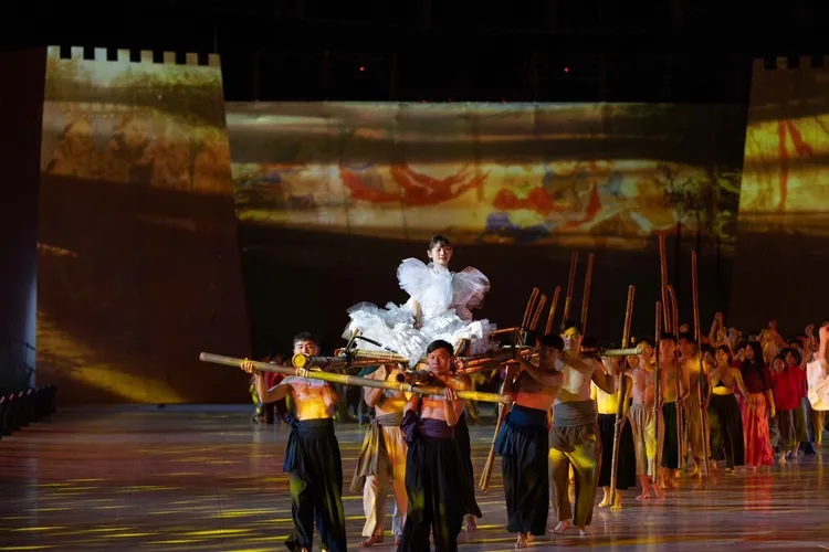 彩排畫面。市府提供