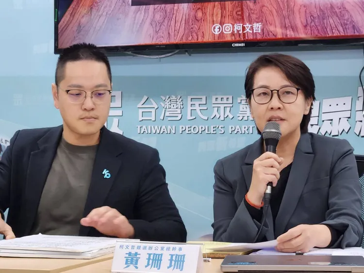 黃珊珊認為國民黨提出的民主初選方案，執行困難，不可行。施智齡攝