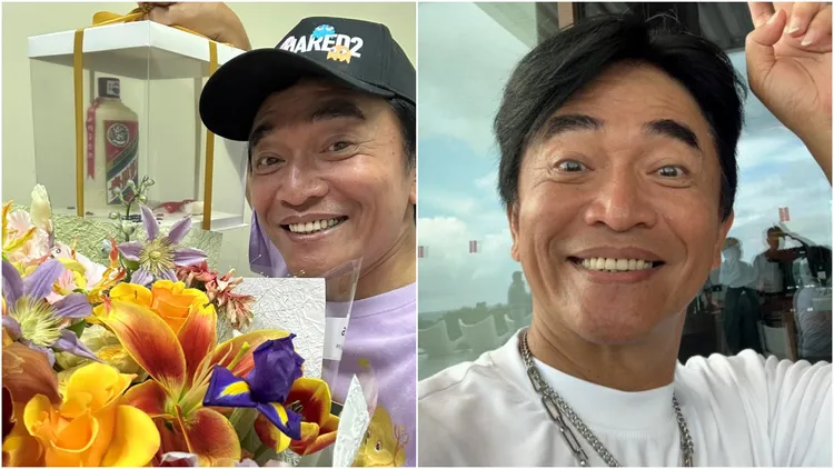 吳宗憲親送音響支持讓徐巧芯超驚喜。翻攝自吳宗憲臉書