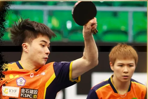 揮別亞運「一輪遊」陰霾！林昀儒和陳思羽WTT挑戰賽混雙奪冠