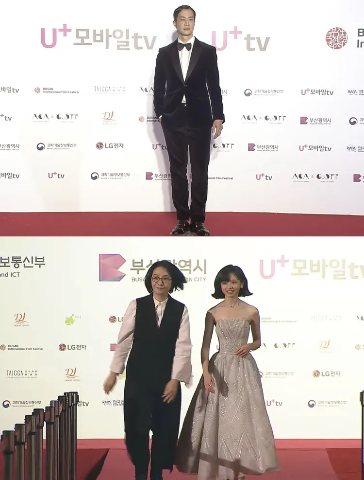 薛仕凌（上圖）、陳妍霏分別入圍男女配角。翻攝BIFF YouTube