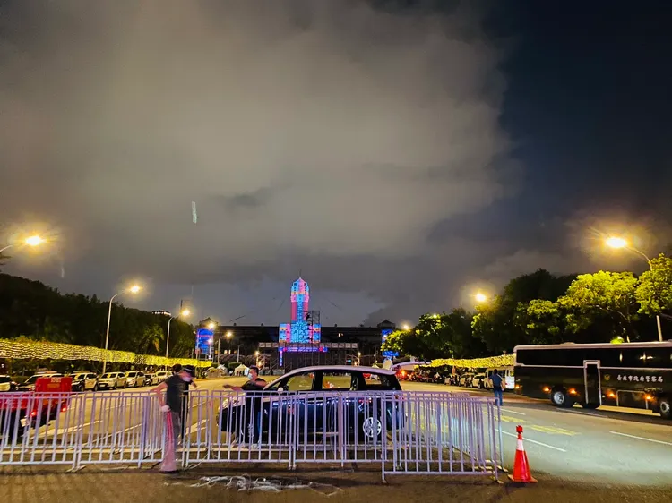 凱道因要舉辦國慶活動將進行管制。翻攝畫面