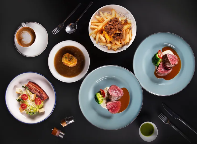 Lobby Lounge「平日晚間菲力牛排吃到飽單人券」每張1199元。台北萬豪酒店提供