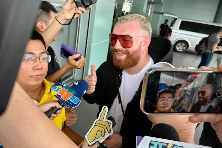 山姆史密斯比讚。林林攝