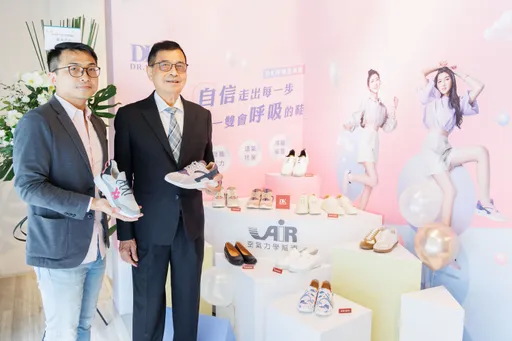 DK呼吸空氣鞋秋冬新品主打機能美型款，自信好看、舒適好走不必二選一！