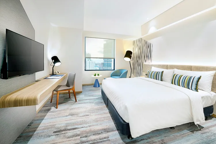 台北趣淘漫旅探索雙人客房。業者提供