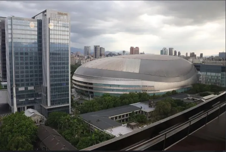 蔣萬安周五要到大巨蛋開箱。資料照