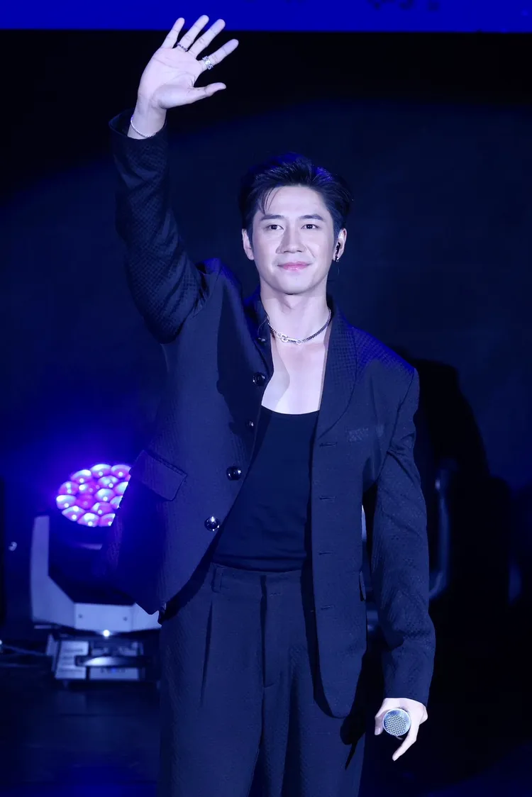 Jam被台灣的滷肉飯驚豔，直呼滷蛋吃起來像皮蛋。林林攝