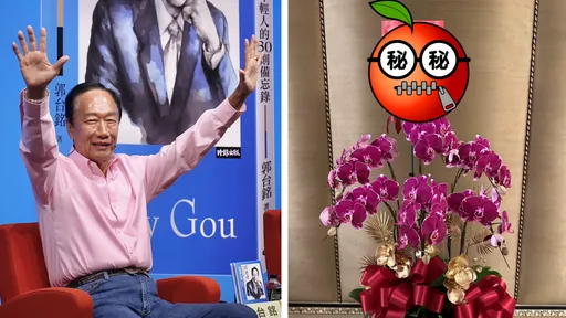 郭台銘73大壽！柯文哲送花籃祝「心想事成」　生日願望暗藏合作玄機