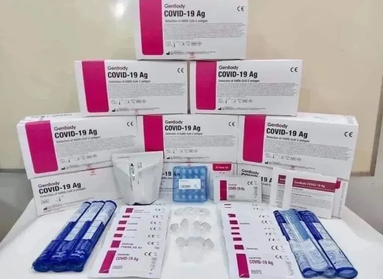 嘉碩生醫引進的韓國GenBody快篩試劑，食藥署後市場監測計畫抽驗結果屬不良醫療器材。翻攝諾瓦材料科技官網