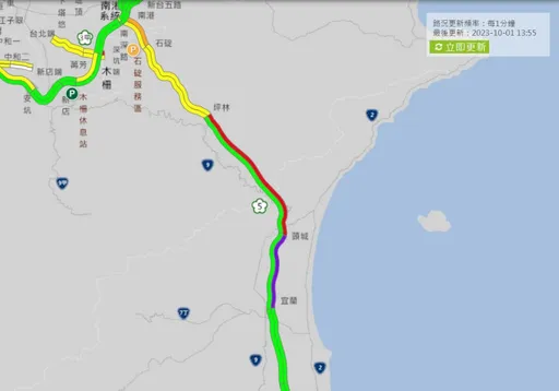 國5北向紫爆！龜速10公里、行車時間平日7倍以上　估狂塞到這時