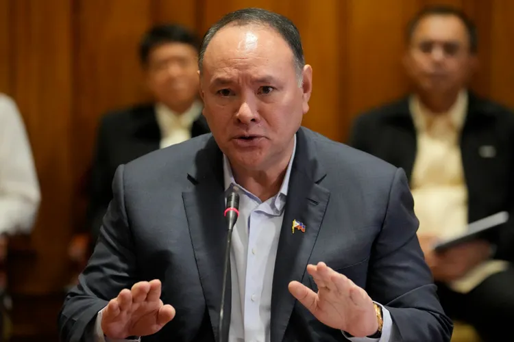 菲律賓國防部長鐵歐多洛（Gilbert Teodoro）。美聯社