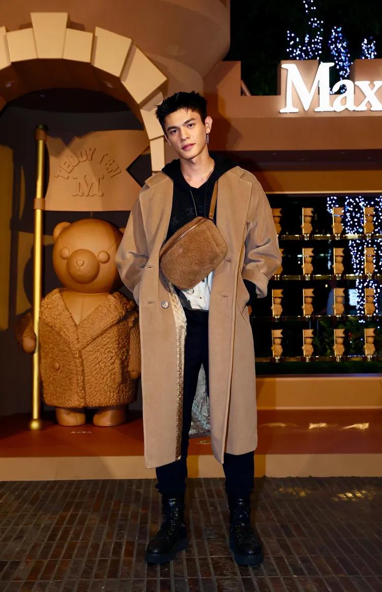 邱以太出席開幕活動。彭欣偉攝