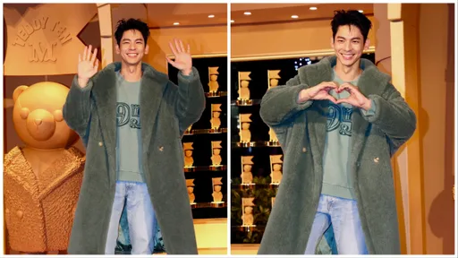 林柏宏Max Mara上身狂放送愛心 盼與《鬼家人》在金馬重聚