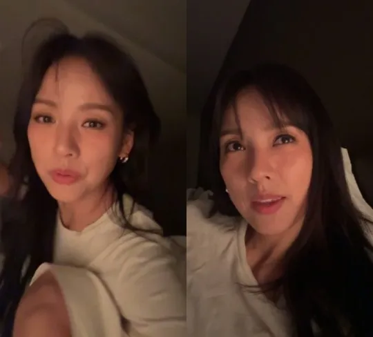 李孝利昨開直播提到眼周皺紋很多，但她選擇接受這件事。翻攝李孝利IG