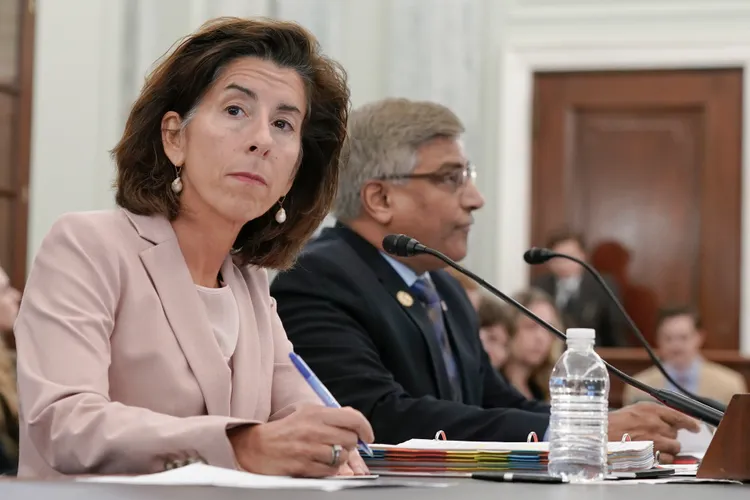 美國商務部長雷蒙多。美聯社