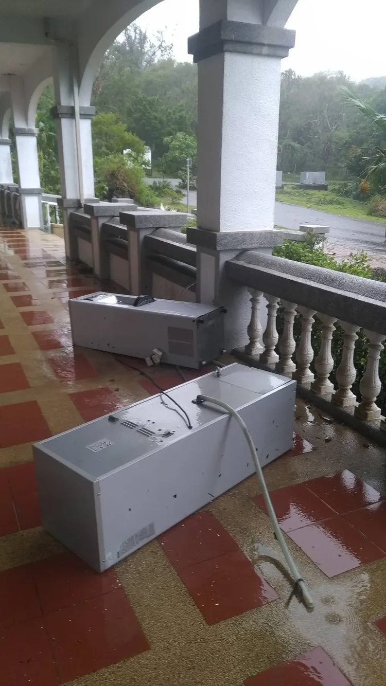 墾丁國家森林遊樂區傳出災情。屏東分署提供