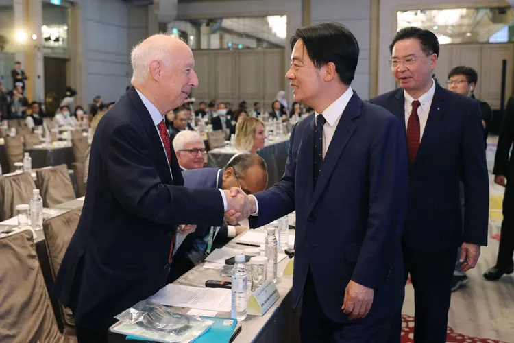 賴清德出席玉山論壇。總統府提供