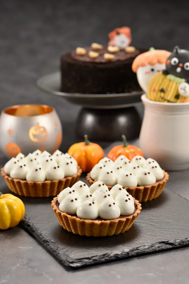 甜點控、應景萬聖首推，亞尼克迷你鬼精靈派對 - Weiss 72% 巧克力塔。亞尼克提供