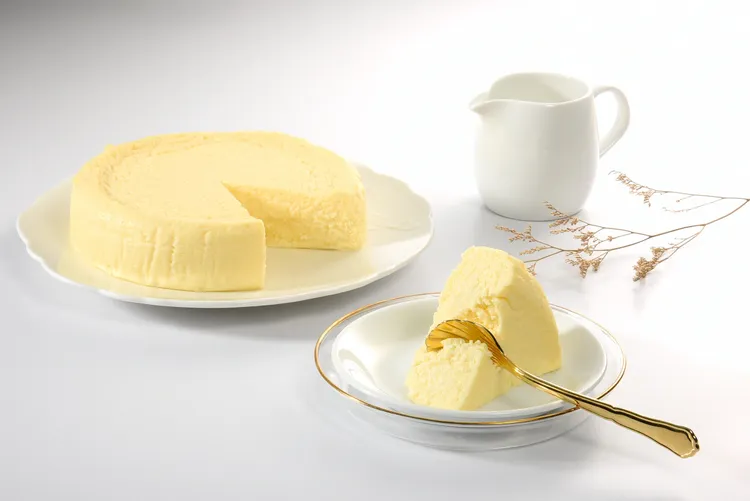 亞尼克首創巴斯克新食感，水蒸巴斯克蒸的很滑順溫柔。亞尼克提供