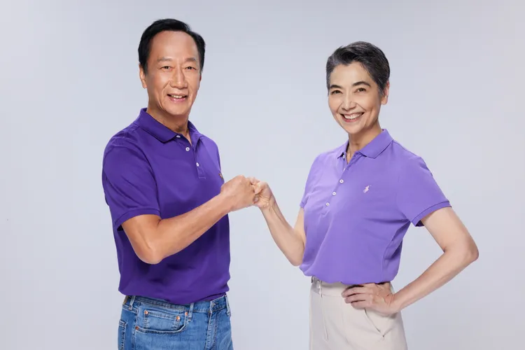 賴佩霞認為，以郭台銘的經歷和成就，沒什麼好懷疑的。郭辦提供