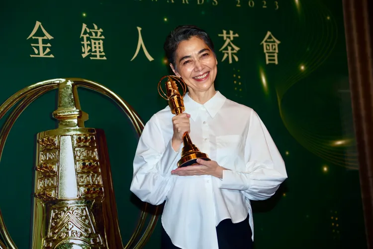 賴佩霞以《人選之人》的林月真角色，入圍金鐘迷你劇集最佳女配角獎。彭欣偉攝