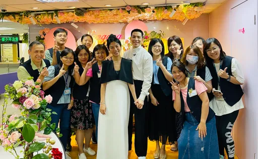 幸運的一群人！見證蕭敬騰牽手Summer完成婚姻大事