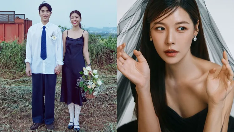 Girl's Day隊長素珍（左圖右）昨宣布嫁李東河，HELLOVENUS成員宋主喜與圈外男友結婚。翻攝51K、naver